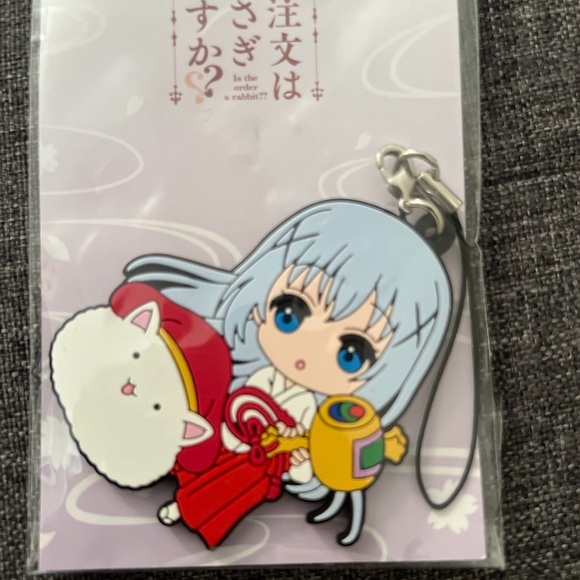 Is the Order A Rabbit ? Chino Rubber Charm - Picture 1 of 3